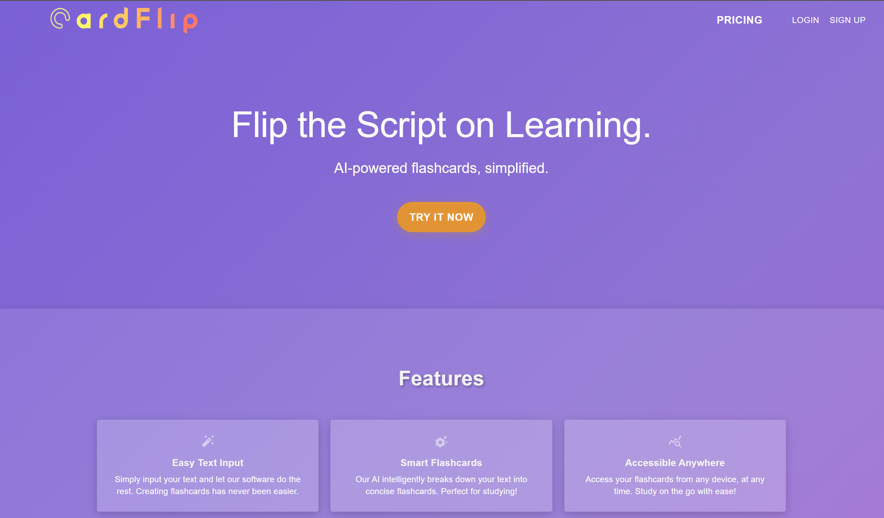 CardFlip screenshot