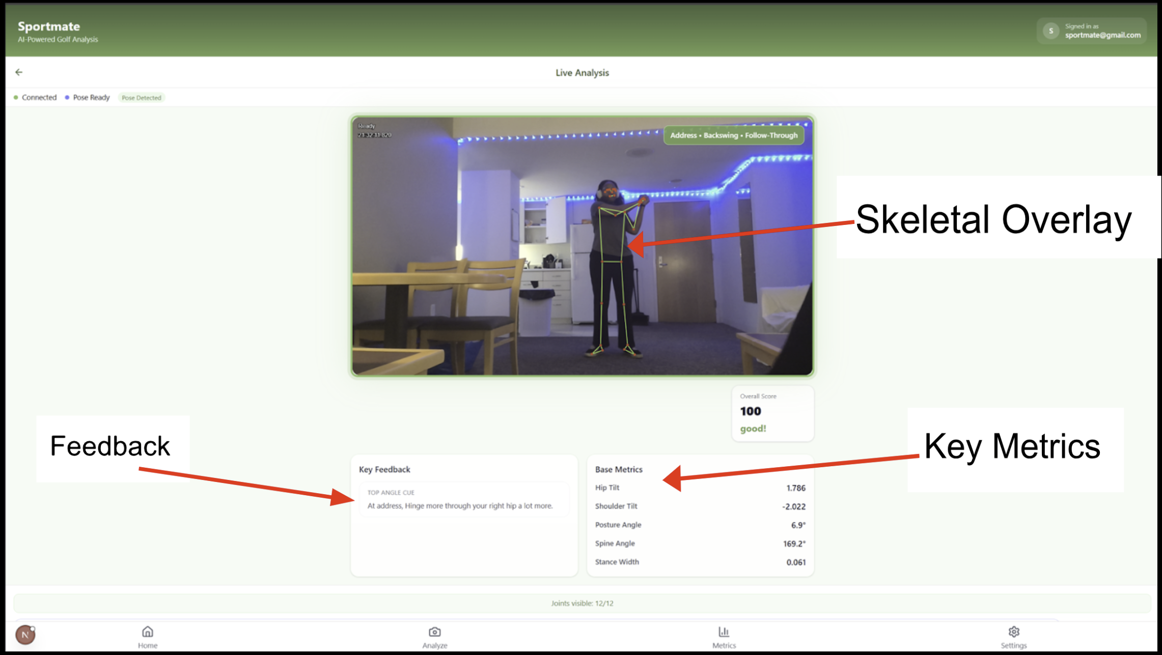 SportMate screenshot